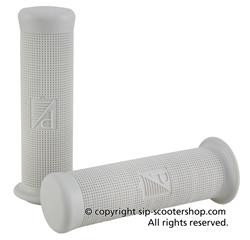 Vespa Handlebar Grip Set Antique 21mm ARIETE - Grey (27-37061610)