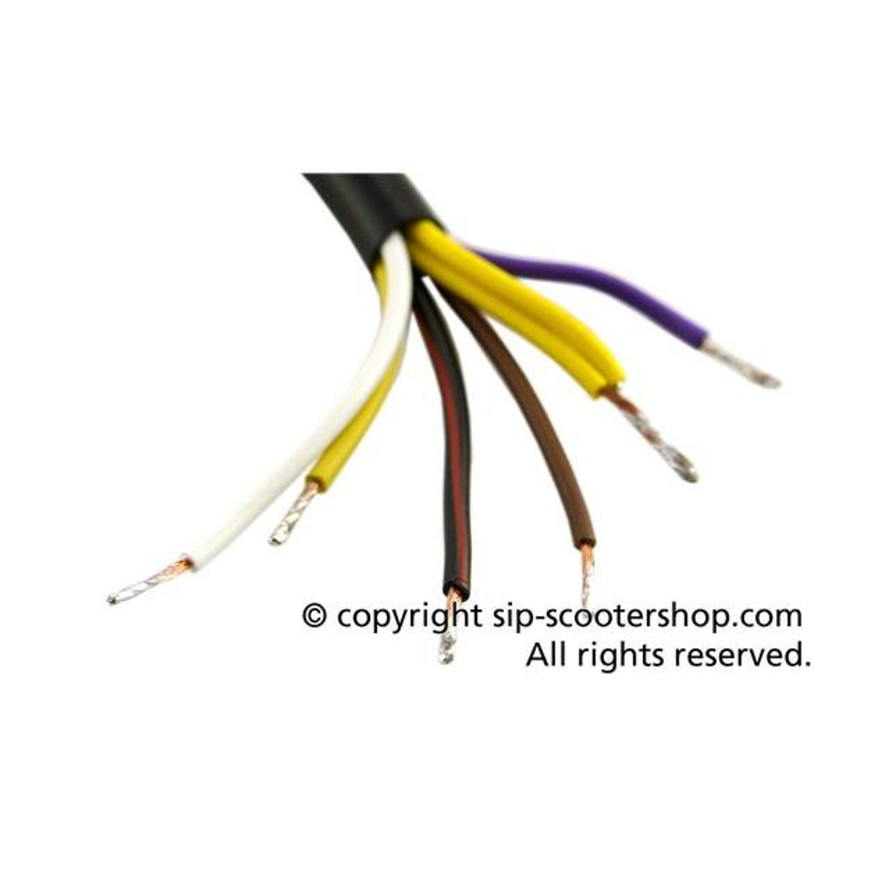 Vespa Wiring Loom Variable Electronic Sip V50 Pv V90 Dw 86125250