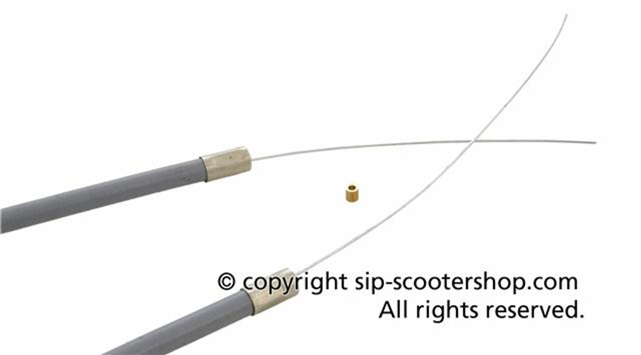 Vespa Cable Choke Inner/Outer SIP Premium Grey VNB/VB1/VBB/GS160/SS (CB7-94049000)
