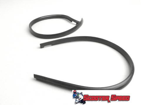 Lambretta Horncast Rubber Strip Set Casa - Black GP/DL (62-C110/8013911)
