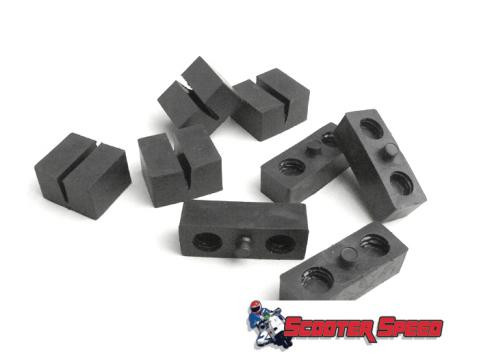 Lambretta Fuel Tank Buffer Kit Casa LI/SX - Black Series 3 (F93-8006553)