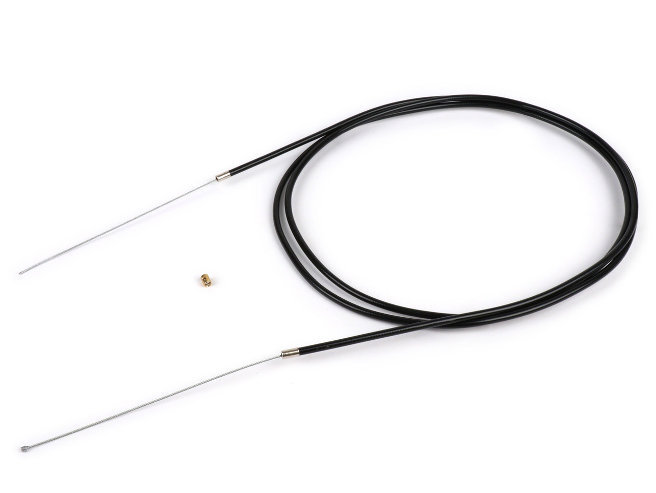 Universal Cable Throttle Long Aftermarket Carbs w/Housing Black (CB6-62041000B)