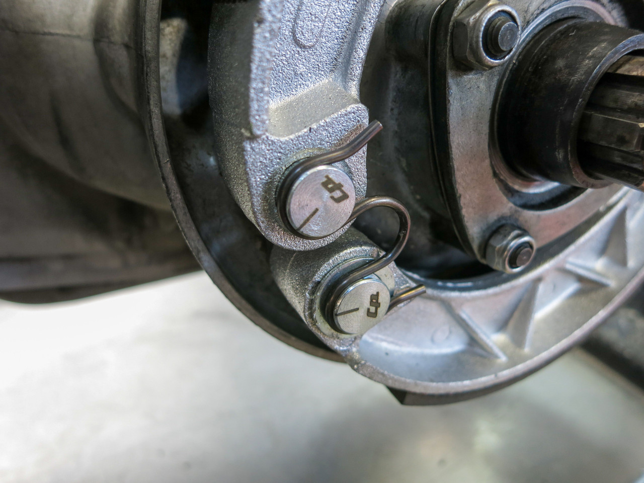 Lambretta Brake Shoe Pin Eccentric Sticky's (DC-STICK01)