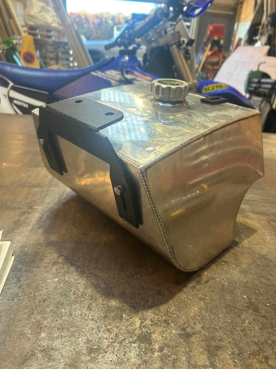 Lambretta Fuel Tank Mid Range 11L Aluminum RT (DC-RTFMFT11)