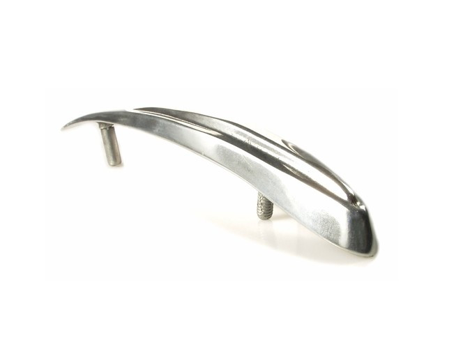 Vespa Fender Crest Drop Shape P/A 90mm V90/VBB/Super (B22-75064000)