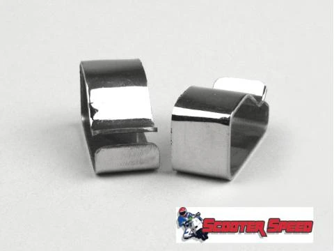 Lambretta Side Panel Buffer Clip Set Stainless SCK (E74-7670785)