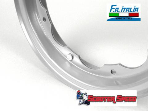 Lambretta Wheel Split Rim 3.50/10 FA ITALIA - Silver (DW-80140000)