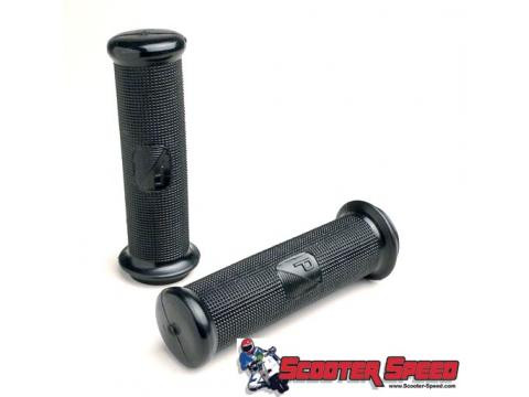 Vespa Handlebar Grip Set Antique ARIETE - Black 22x125mm (B27-37061000)
