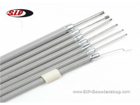 Vespa SIP Premium Teflon Cable Set - Grey PV/V90/V50 (DW-94190100)