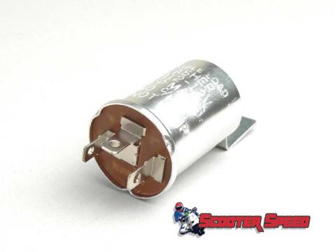 Vespa Indicator Flasher PX Round DC 12v (ET43-85031000)