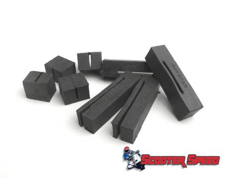 Lambretta Fuel Tank Buffer Kit GP Casa - Black Series 3 (F93-8006550)