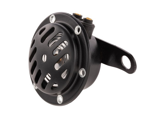 Lambretta Horn S3 6v/12v AC Black SIP (92-70301300)