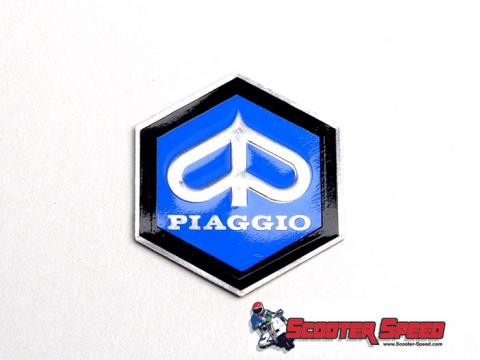 Vespa Badge Horn Cover Hex P200E/P125X Piaggio (V14A-95091000)
