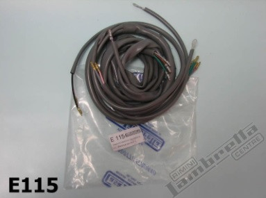 Lambretta Wiring Loom DC 2/3 Stop SX/TV Casa (91-E115)