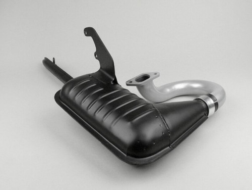 Lambretta Li 125 Exhaust . The Bikes Were Originally Produced In Milan, Italy By Innocenti.