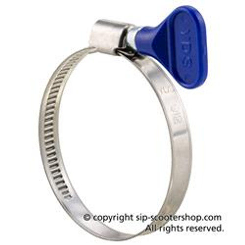 Universal SIP Carburetor Boot Hose Clamp Butterfly Blue 32/50mm (G125-12309050)