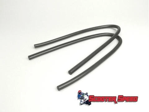 Lambretta Legshield Beading Rubber Casa - Black GP/DL (61-C109/S8013721)