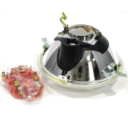 Vespa Headlight Unit Complete ELMA - P125X/P200E/PX (DW-60009706)