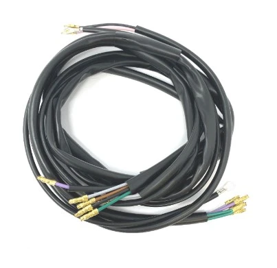 Lambretta Wiring Loom DC Electronic Black GP Casa (DW-E117C)