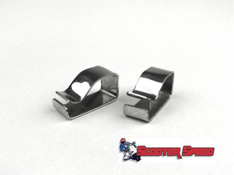 Lambretta Side Panel Buffer Clip Set Stainless SCK (E74-7670785)
