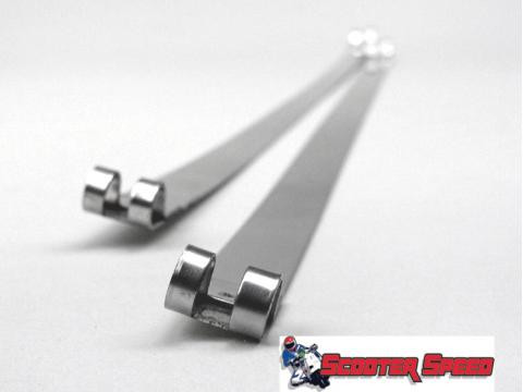 Lambretta Fuel Tank Strap Set Stainless XXL Spaq (93-7671753)