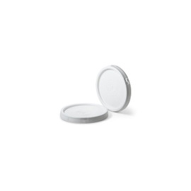 Solid White Pail Cover Tearband W/ Gasket For 3.5 & 5 Gallon Pail 5PL5011LT