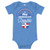 iRep Dominican Republic Baby Jersey Short Sleeve One Piece