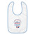 iRep Dominican Republic Embroidered Baby Bib