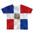 Dominican Republic Flag Toddler Sublimation Tee