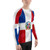 Dominican Republic Flag Men's Rash Guard