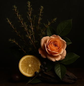 Rose,Oud,Lemon & Thyme Fragrance Oil