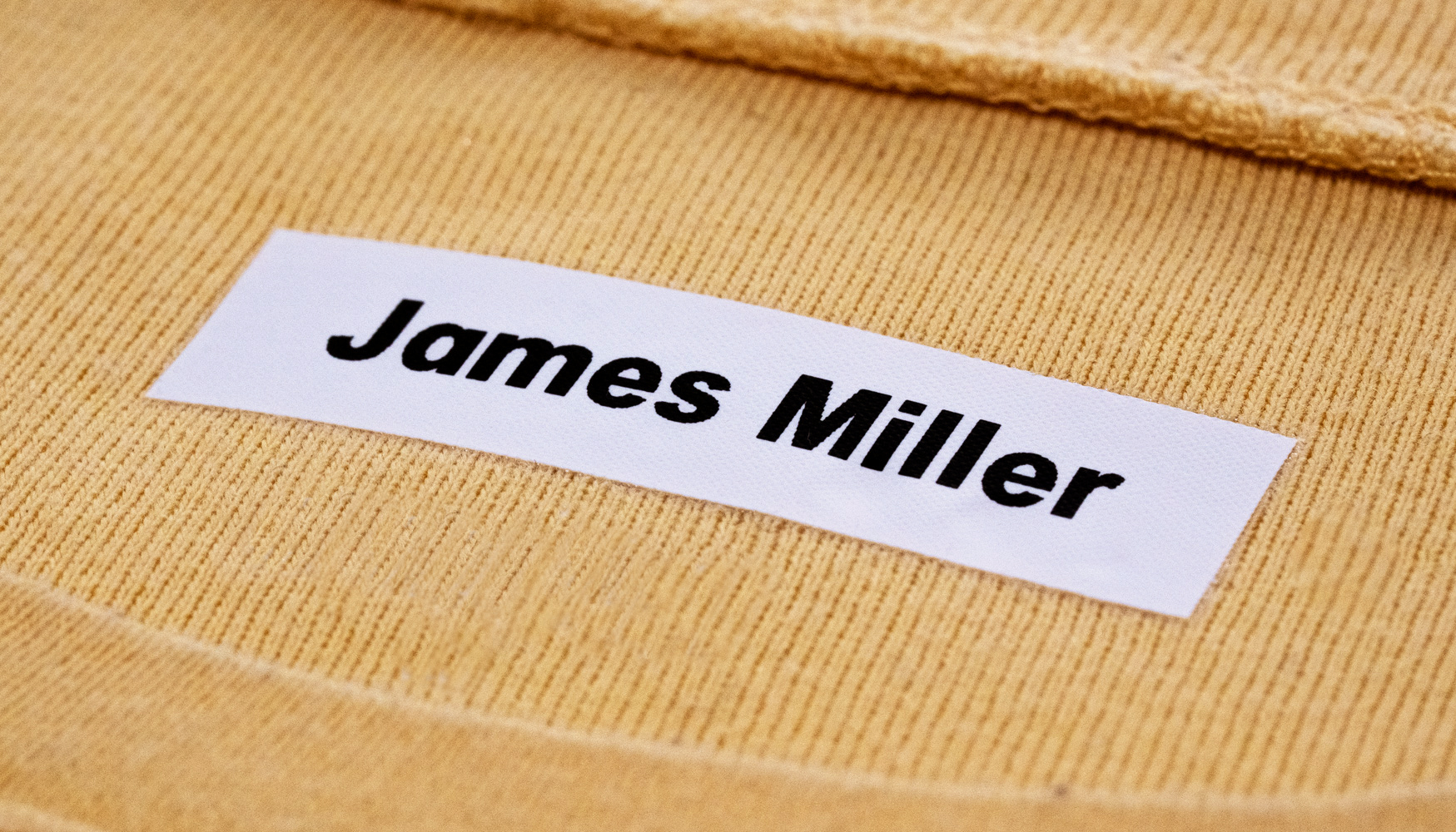 Iron On Clothing Name Labels