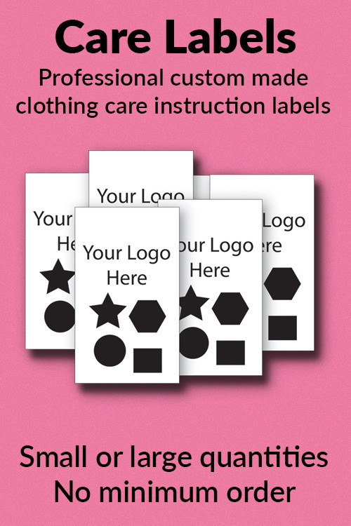 Care Labels - Name It Labels