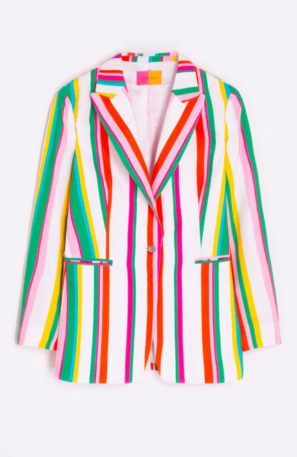 STRIPED BLAZER - VILAGALLO