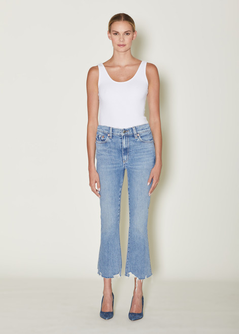 BELLA CROP FLAIRE JEAN