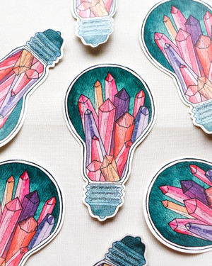 Gems & Ideas Sticker
