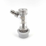 Keg Connector - Gas - MFL With Check Valve