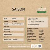 Saison - High Gravity Wort Recipe