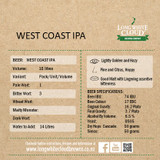 West Coast IPA - High Gravity Wort Recipe