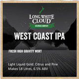 West Coast IPA - High Gravity Wort Recipe