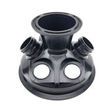 4 Inch Tri-Clamp Pre-Drilled Glycol Pressure Lid