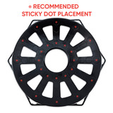 All Rounder Hex Base with 24 x Sticky Dots