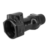 JoinTech Female Connector with Auto Shut Off x 1/2 Inch BSPT Male
