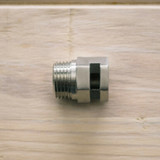 Whirlpool Fitting with Bulkhead - 1/2" MPT