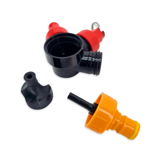 PCO38 - Tapping Head Assembly with Ball Lock Posts, Dip Tube and PRV