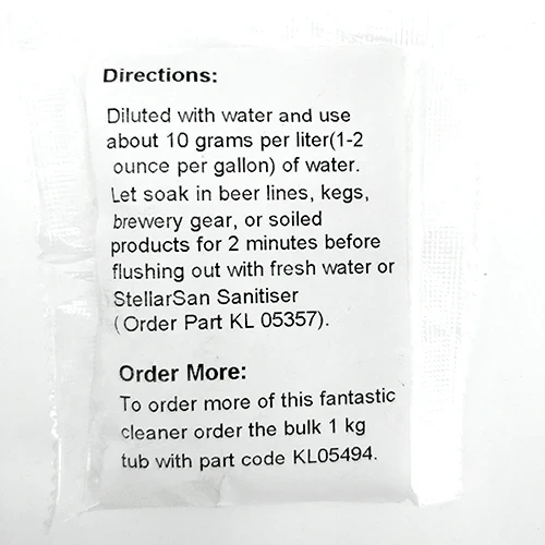 StellarClean - 50g - Powerful Brewery Wash (PBW)