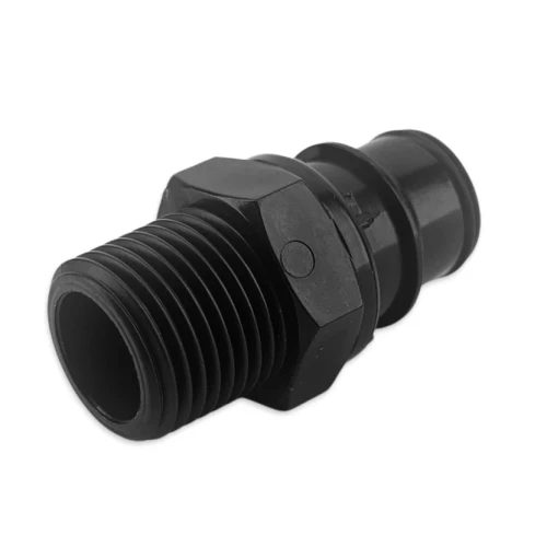 JoinTech Male Connector with Auto Shut Off x 1/2" BSPT Male