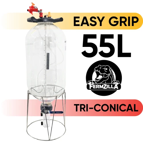 FermZilla - 55L - Tri-Conical Easy-Grip Pressure Fermenter Starter Kit
