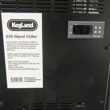 Glycol Chiller Digital Fermentation Control with 2 Pump IceMaster G20