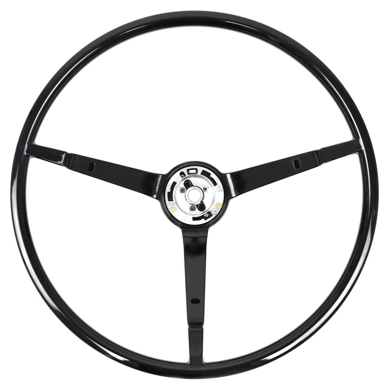 ACP Steering Wheel For Alternator 3-Spoke Black [FM-ES008]